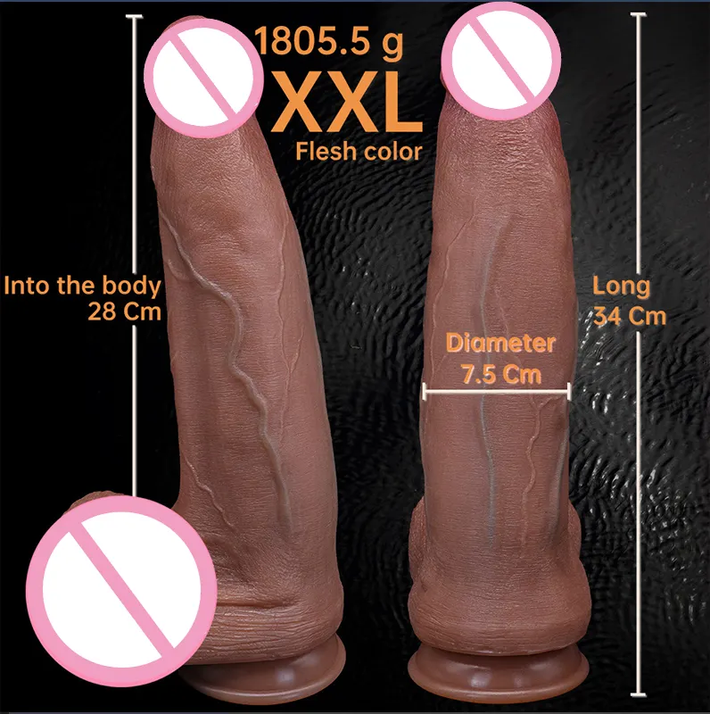 Xl 1800g बड़ा डिल्डो