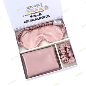 <span class=keywords><strong>Federe</strong></span> in Pura Seta di Gelso Personalizzate 6A 16/19/22/25, Ricamate, 100% Seta di Gelso, Set Regalo <span class=keywords><strong>con</strong></span> Confezione - Product Image 4