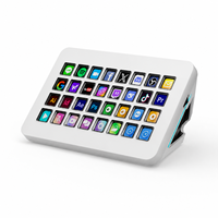 Console MiraBox XL Creator avec 32 touches LCD personnalisées pour YouTube, Twitch, podcasts et création de contenu