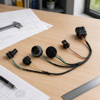Kabel Harness Mobil Grosir Multi Konektor dengan Selubung Anyaman untuk Perbaikan Mesin Mobil, Pasokan Massal