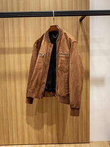 من Yuppie حامل جلد الغنم المحبب الصاعد الصاعد الصاعد الصاعد الصاعد من Yuppie جلد الغنم ذو السحاب إغلاق للخريف والشتاء للرجال - Product Image 3