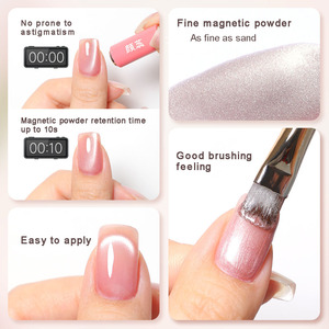 Sơn Gel Móng Tay 3D Mắt Mèo Siêu Bóng Cao Cấp 30 Màu Chuyên Nghiệp Dành Cho Salon, Bán Buôn Youth Rose - Product Image 4