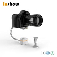 Soporte de Seguridad Antirrobo para Cámara INSHOW, Blanco, ABS, con Alarma, Sensor de Movimiento y Sonido, para Exhibición en Tiendas