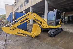 Excavadora Hidráulica Usada en Buen Estado KOMATSU PC56-7, Mini Excavadora de 5 Toneladas PC56-7 en Venta - Product Image 3