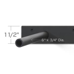 Sabit raf parantez demir özel metal boru raf parantez siyah - Product Image 3