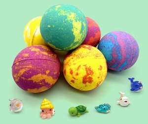 100% bombas de baño orgánicas naturales juego de regalo gran oferta Msds variedad de aceites esenciales suministros de bolas de sal de baño para niños - Product Image 2