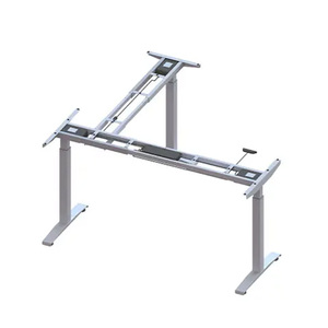 Escritorio de grado médico ajustable de 2 etapas 720-1150m en forma de L con triple motor y control de estabilidad - Product Image 2