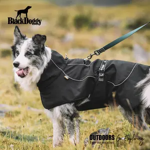 BlackDoggy CN Pet Apparel Softshell Dog Jacket Fleece Clothes for Spring Autumn