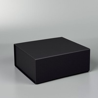 Boîte cadeau magnétique rigide recyclable personnalisée, gaufrage, finition mate ou brillante, doublure en éponge, logo personnalisé pour bougies, Saint-Valentin