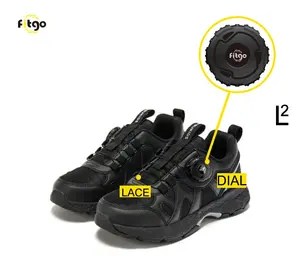 Fitgo Gratis Te Tie Vetersluiting Gesp Automatische Maat Veters Veter Systeem Voor Kinderen Schoenen