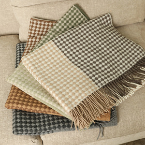 Trung quốc Áo len các nhà sản xuất chắp vá Chăn len, chăn bên ngoài, bìa chăn - Product Image 2