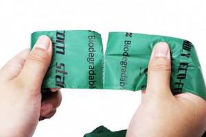 Amidon de maïs à l'intérieur extra épais fort étanche complet 100% biodégradable sacs de merde pour chien de compagnie pour les déchets de chien de compagnie - Product Image 4