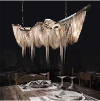 Lustre moderne en métal avec de grands pompons, design créatif, lampe suspendue pour la maison, l'hôtel, le restaurant, le bar, la chambre à coucher, la salle à manger