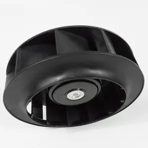 Ventilation System 9Inch 220mm ec dc 24v Backward Centrifugal Fan Low Noise For Air Purification Customizable