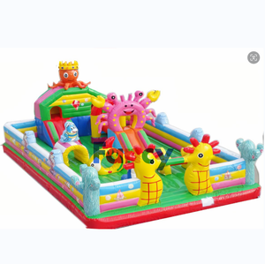 Comentario favorable Parque de atracciones para niños/saltar y tobogán Castillo hinchable/ciudad divertida inflable para niños - Product Image 3