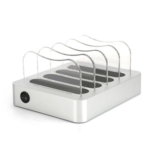 Station de charge USB multi-ports pour téléphones portables et tablettes, personnalisable, intelligente, électrique, portable, publique, multi-<span class=keywords><strong>smartphone</strong></span>, de bureau - Product Image 4