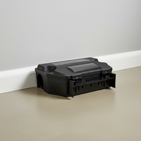 Station d'appât pour rats en plastique solide durable et réutilisable, boîte de lutte contre les rongeurs pour l'intérieur et l'extérieur avec conception de verrouillage sécurisé