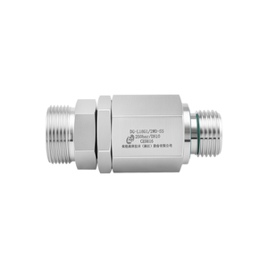 Giunto Rotante ad Alta Pressione in <span class=keywords><strong>Acciaio</strong></span> Inox EAGLE, Giunto Rotante ad Alta Velocità a Passaggio Diretto, ad Angolo Retto per Liquidi e Gas BSPP - Product Image 3