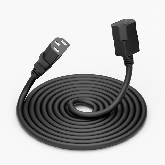 IEC C13 C14 PVC Rubber Power Cord