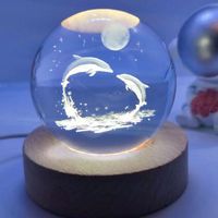 Luxe nordique vente en gros carte du monde souvenir personnalisé rond 3d art eau boules de cristal transparentes suvenir cadeau pour invité perle cri