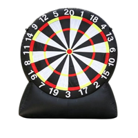 Jeu de fléchettes géant gonflable personnalisé, cible gonflable pour fléchettes, pour jardin, fête d'enfants, team building, jeu en plein air