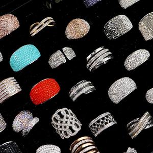 Anillos de Acero Inoxidable para Mujer, Joyería Moderna con Cristales CZ, Anillos de Fiesta Resistentes al Agua, Proveedores, Venta 2024 - Product Image 5