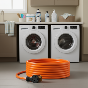 Cable de extensión para secadora de 10 pies, 4 clavijas NEMA 14 30P a 14 30R, cable de alimentación de 10A para uso con secadora - Product Image 2