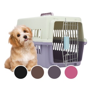 Transportadores de Mascotas Plegables de Plástico Ligero para Viajes en Avión, Aprobados por Aerolíneas, con Botón de Cierre, Venta al Por Mayor de Fábrica OEM ODM - Product Image 1