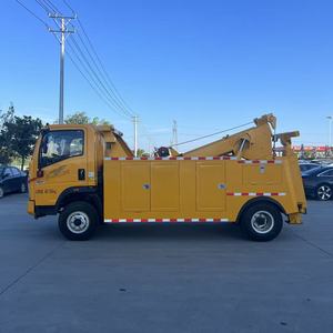 Camión de remolque de plataforma multiusos de 4*2 6 toneladas utilizado para camión de emergencia de recuperación de carreteras - Product Image 3