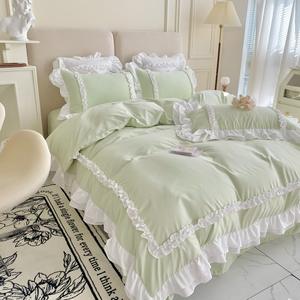 Set di quattro pezzi copripiumino copripiumino prezzo basso biancheria da letto in puro cotone resistente all'usura di alta qualità set di quattro pezzi - Product Image 3