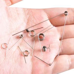 Thu nhỏ thép không gỉ trở lại Xoắn mùa xuân tôm hùm <span class=keywords><strong>Clasp</strong></span> đồ trang sức phụ kiện - Product Image 5