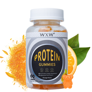 Gummies protéinés WXW pour la croissance musculaire, biotine, vitamine B12, protéines, gummies de whey pour booster la croissance musculaire - Product Image 1