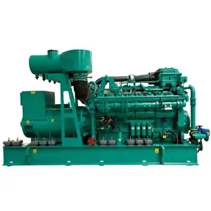 Generadores de energía eléctrica de turbina de gas natural chino altamente eficiente de alta calidad generador de gas de motor de gas natural