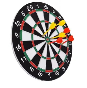 12/15/17 Inch Indoor Dubbelzijdig Veiligheid Magnetische Dartbord Games Met 6 Darts