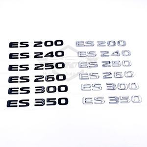 <span class=keywords><strong>Insigne</strong></span> d'autocollant de logo de lettre de coffre de style de voiture en métal pour <span class=keywords><strong>Lexus</strong></span> NX200t NX250 NX300h ES350 ES200 ES300 RX350 RX450 LX570 LX45 - Product Image 1