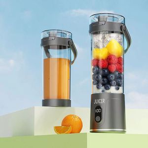 Mixeur Portable Multifonctionnel 600ML avec 6 Lames, Rechargeable USB, Affichage Numérique – Idéal pour Shakes et Smoothies - Product Image 1