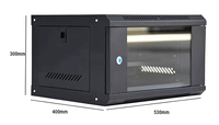 Baie de serveur murale 4U 6U 9U pour centre de données, équipement de rack réseau 6U