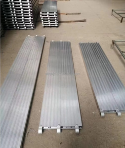 Hot Sale Essential Construction 7'x19.25'' All Aluminum Platform <strong>Ladder</strong> &amp; <strong>Scaffolding</strong> Parts for Construction - Product Image 3