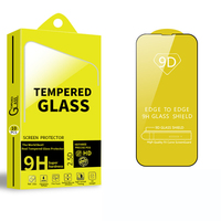 Protection d'écran en verre trempé anti-rayures 9H anti-traces de doigts 10-en-1 pour iPhone 17 18 Pro Max 16 15 14 13 12 11 Xs Xr Xs Max