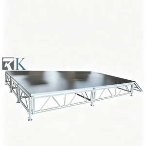 Lightweight Aluminium Alloy Portable Stage Platform Truss Stage with Custom Dimensions for Indoor Outdoor Events - Product Image 1