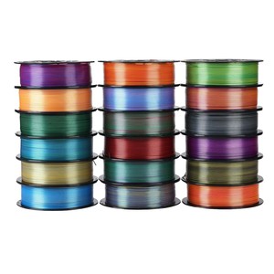 Filamento de Impresión 3D PLA de Seda de Doble Color, Diámetro Consistente, Biodegradable, para Figuras y Decoración del Hogar - Product Image 2