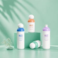 Flacon pompe sans air MUZE 30ml 50ml 100ml | Emballage cosmétique en gros pour crème visage, écran solaire, lotion | Fabricant OEM
