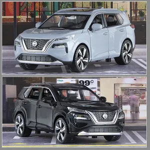 <span class=keywords><strong>รถ</strong></span>โมเดลไดแคสต์โลหะผสมสังกะสี X-TRAIL ขนาด 1/32 แบบจำลองดัดแปลงพร้อมเสียงและไฟ ของสะสม <span class=keywords><strong>รถ</strong></span>ของเล่นเด็กแบบสปอร์ต - Product Image 3