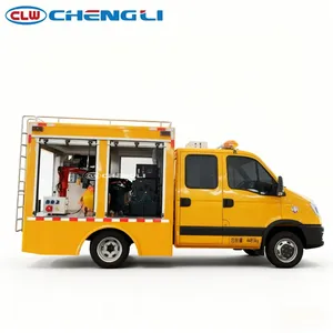 Véhicule de secours Iveco 4x2 facile à utiliser, alimentation électrique d'urgence, camion de drainage et de sauvetage à vendre - Product Image 2