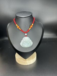 <span class=keywords><strong>Collier</strong></span> de déclaration de bijoux fins de luxe avec pendentif <span class=keywords><strong>bouddha</strong></span> en jade Pendentif de déclaration de luxe à la mode et breloques - Product Image 3
