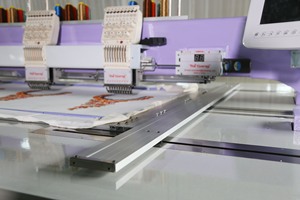 Máquina de Bordar Computarizada de 12 Cabezas, Máquina de Bordar Plana Multiagujas - Product Image 4