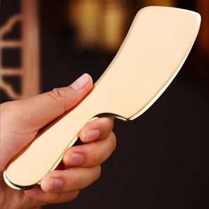 Bian <span class=keywords><strong>Fa</strong></span> Hu <span class=keywords><strong>Fu</strong></span> cobre Bian latón raspado placa púrpura cobre estiramiento Facial raspado placa - Product Image 4