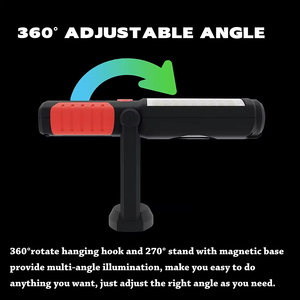 Wason - Lámparas de Trabajo LED Mecánicas Recargables para Automóviles, Linterna Flexible con Base Magnética, Más Vendidas - Product Image 5