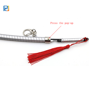 Logo personalizzato di alta qualità portachiavi spada in metallo alla moda in lega di zinco Anime spada per cacciatrice di demoni Hashibra Inosuke - Product Image 5