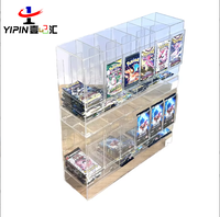 Distributeur de boosters en acrylique, organisateur et rangement pour boosters de cartes à collectionner, cartes sportives et plus encore